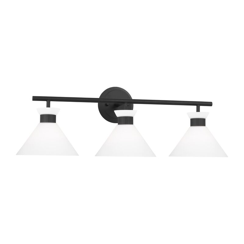 Drew & Jonathan Belcarra 27 Inch 3 Light Bath Vanity Light by Visual Comfort Studio