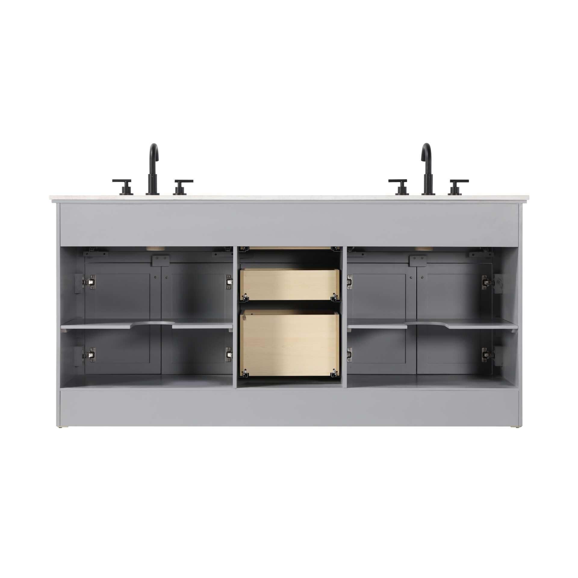 Shown in Grey finish