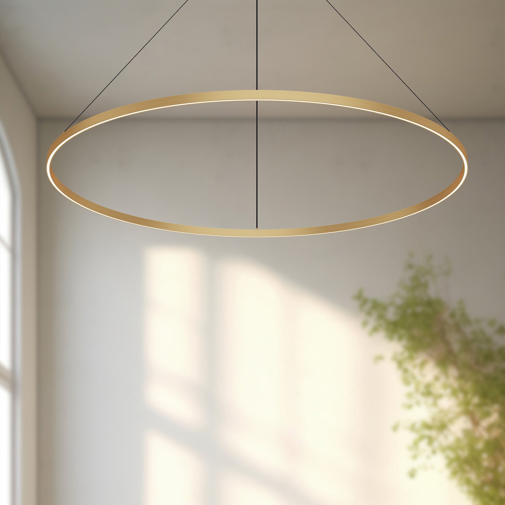 Shown in Brushed Gold finish