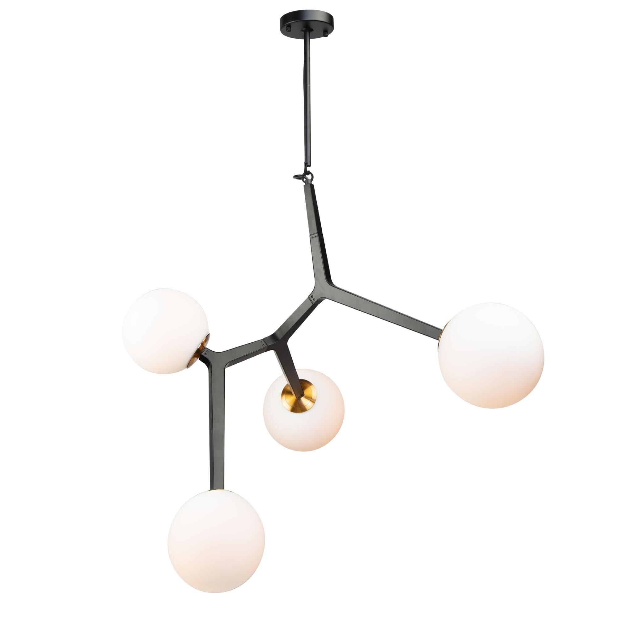 Ravello 42 Inch 4 Light Semi Flush Mount by Artcraft