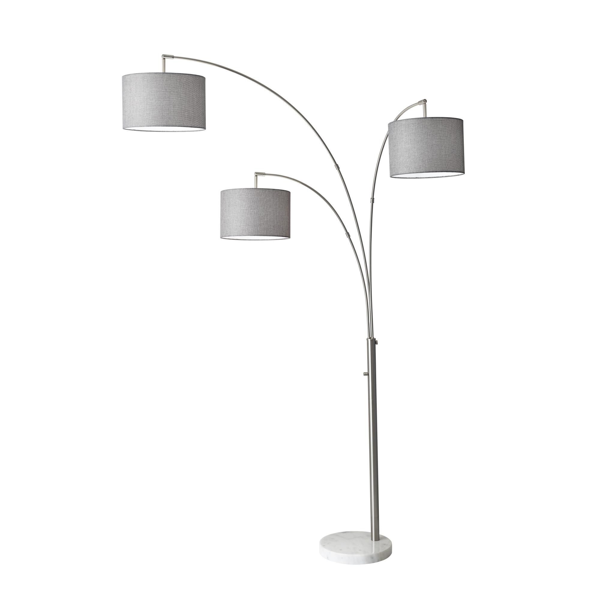 Bowery 74 Inch Floor Lamp by Adesso