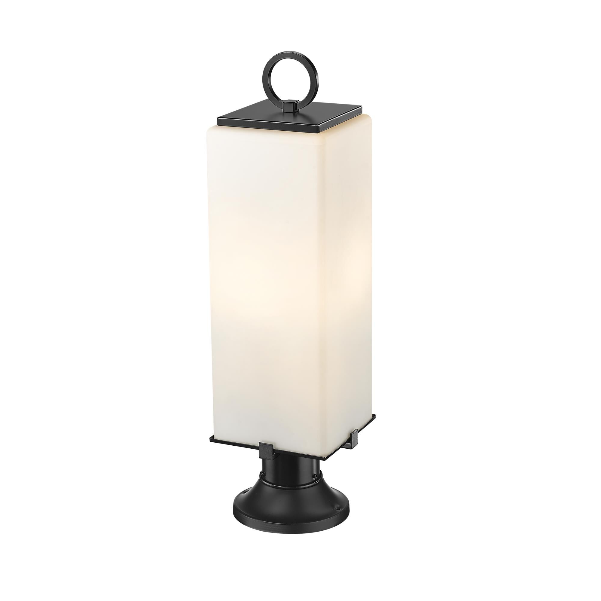 Sana 28 Inch Tall 3 Light Outdoor Pier Lamp by Z-Lite
