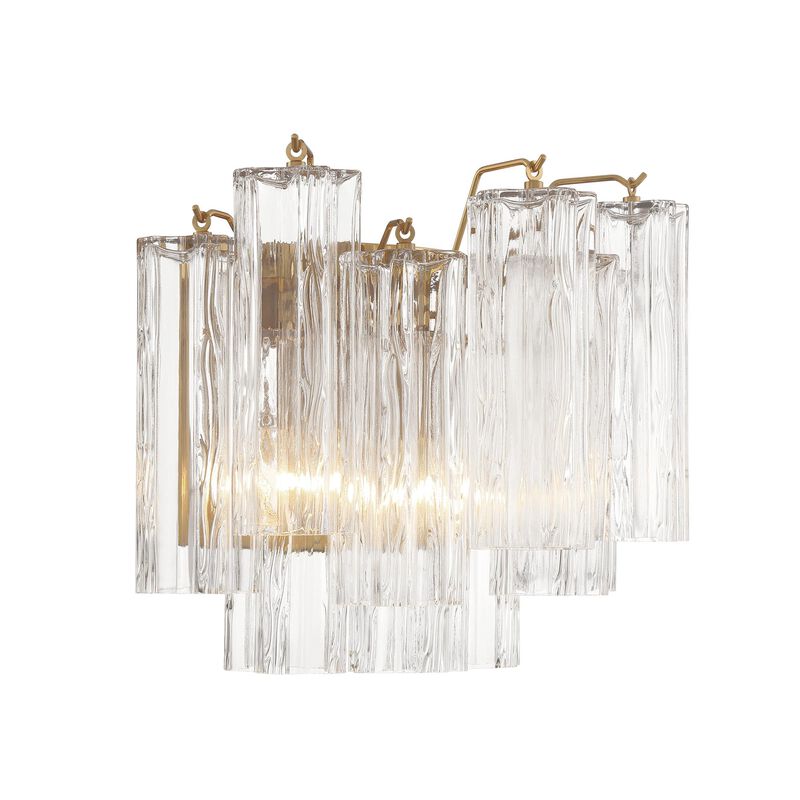 Addis 12 Inch Wall Sconce by Crystorama