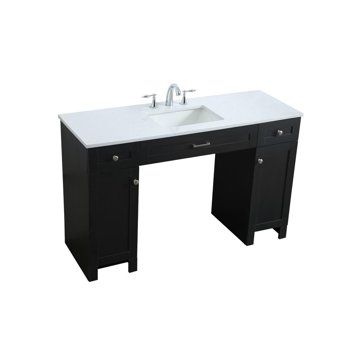 Shown in Black finish