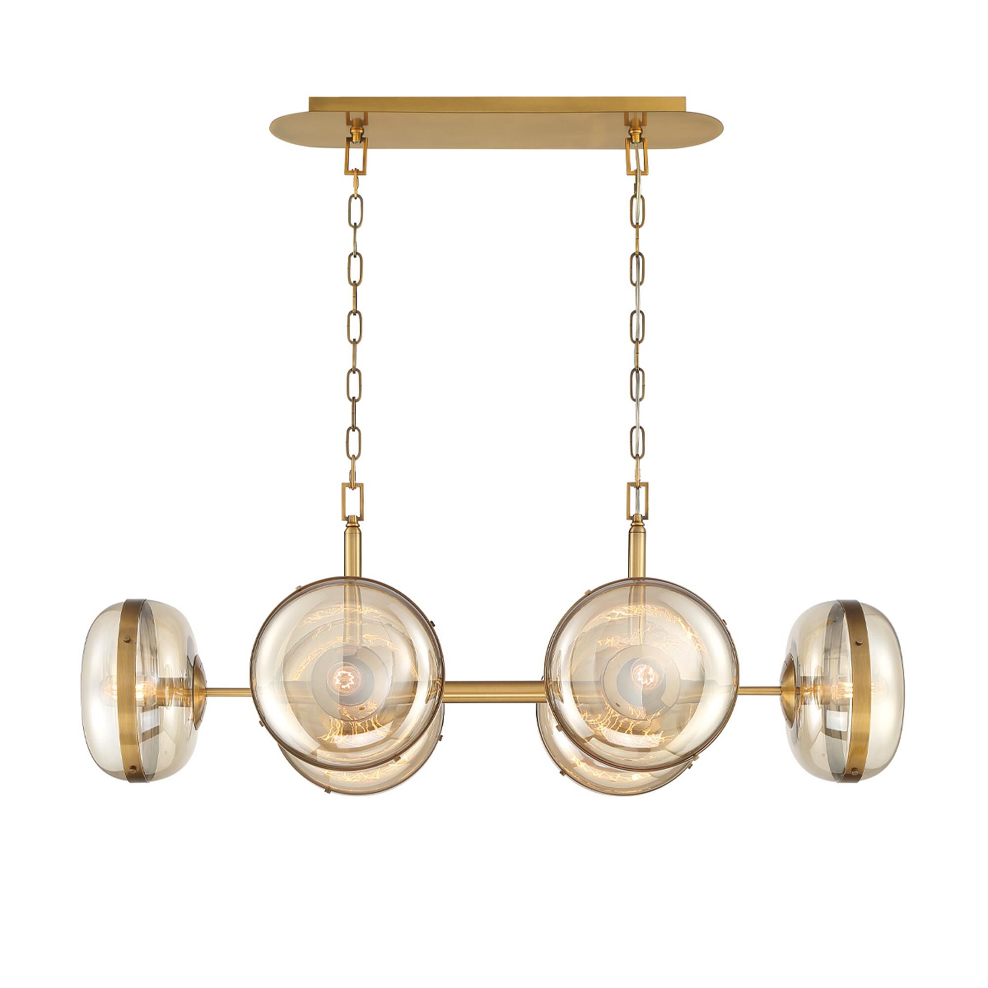 Nottingham 44 Inch Linear Chandelier,