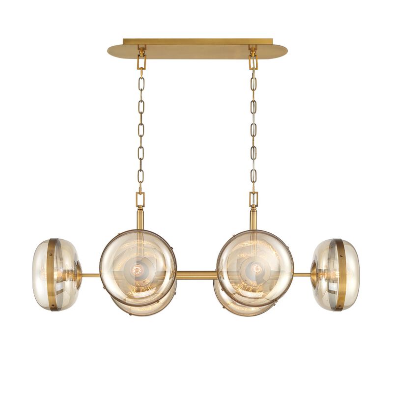 Nottingham 44 Inch Linear Chandelier by Eurofase Lighting