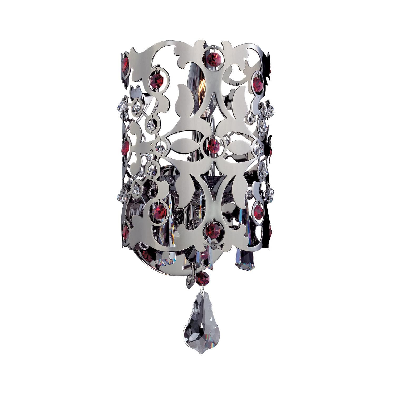 Shown in Sienna Bronze finish and Swarovski Elements Mixed crystal