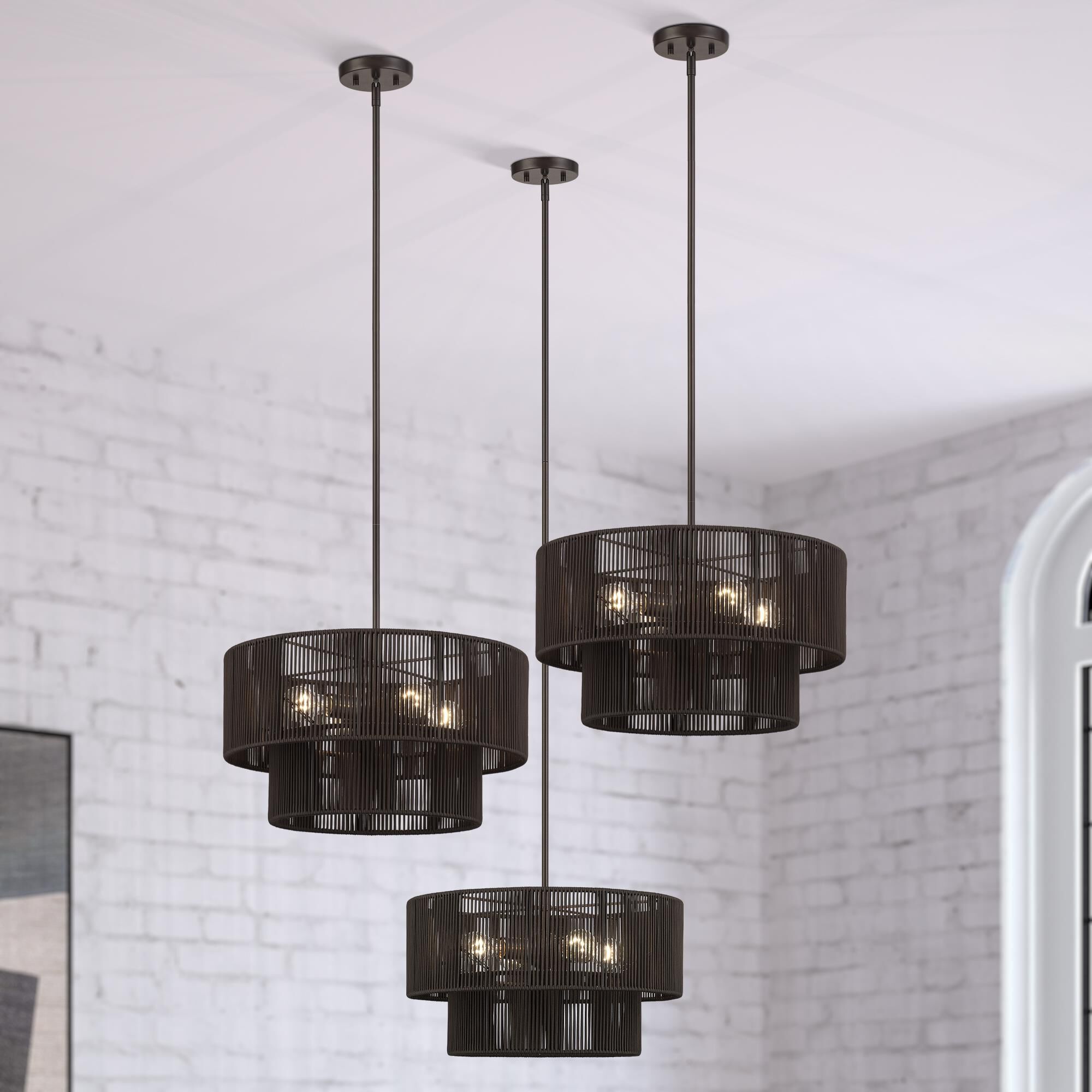 Acordia 20 Inch Large Pendant by Livex Lighting