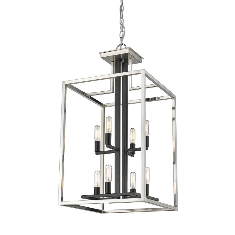 Quadra Medium Lantern Pendant by Z-Lite