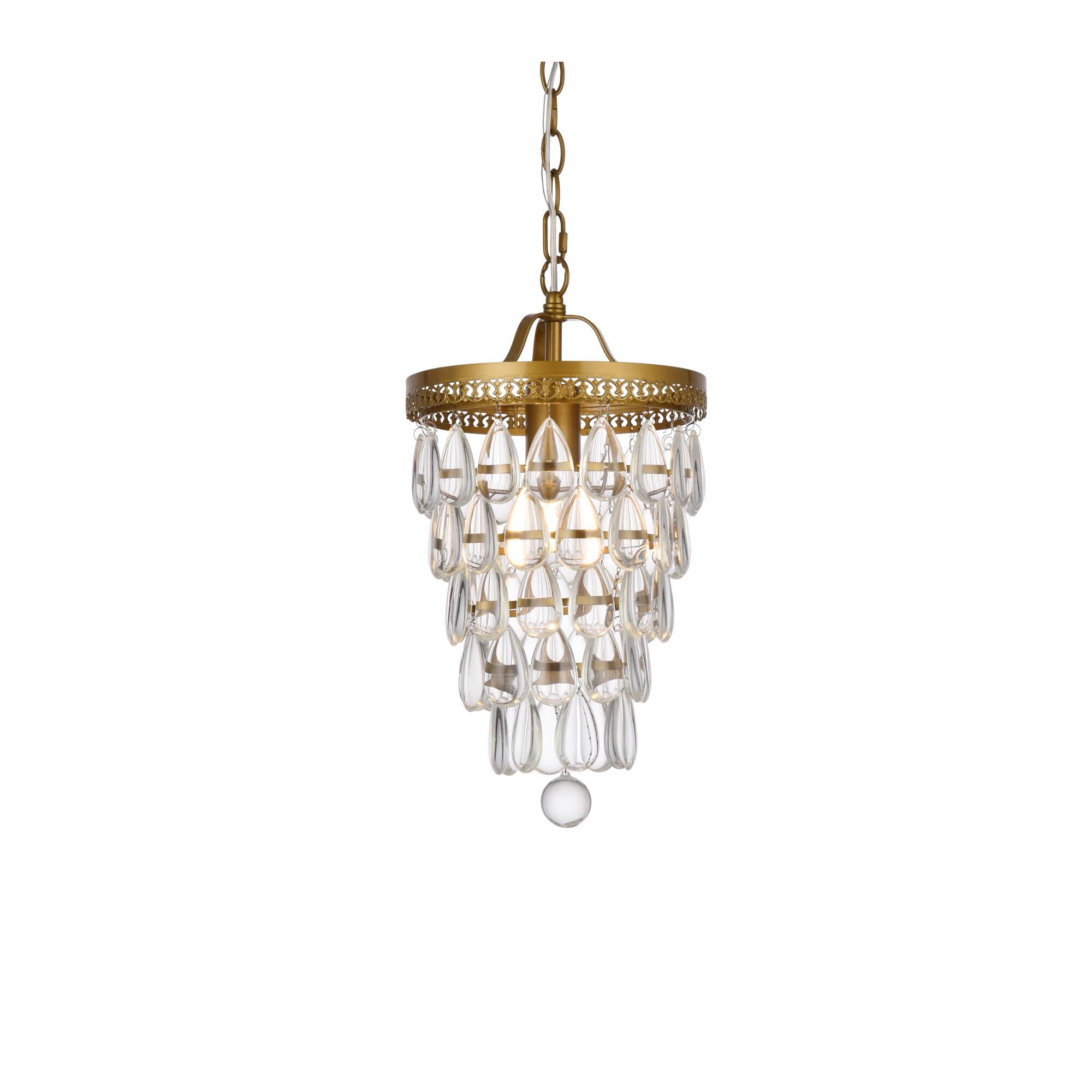 Elegant Lighting Reese 9 Inch Mini Pendant