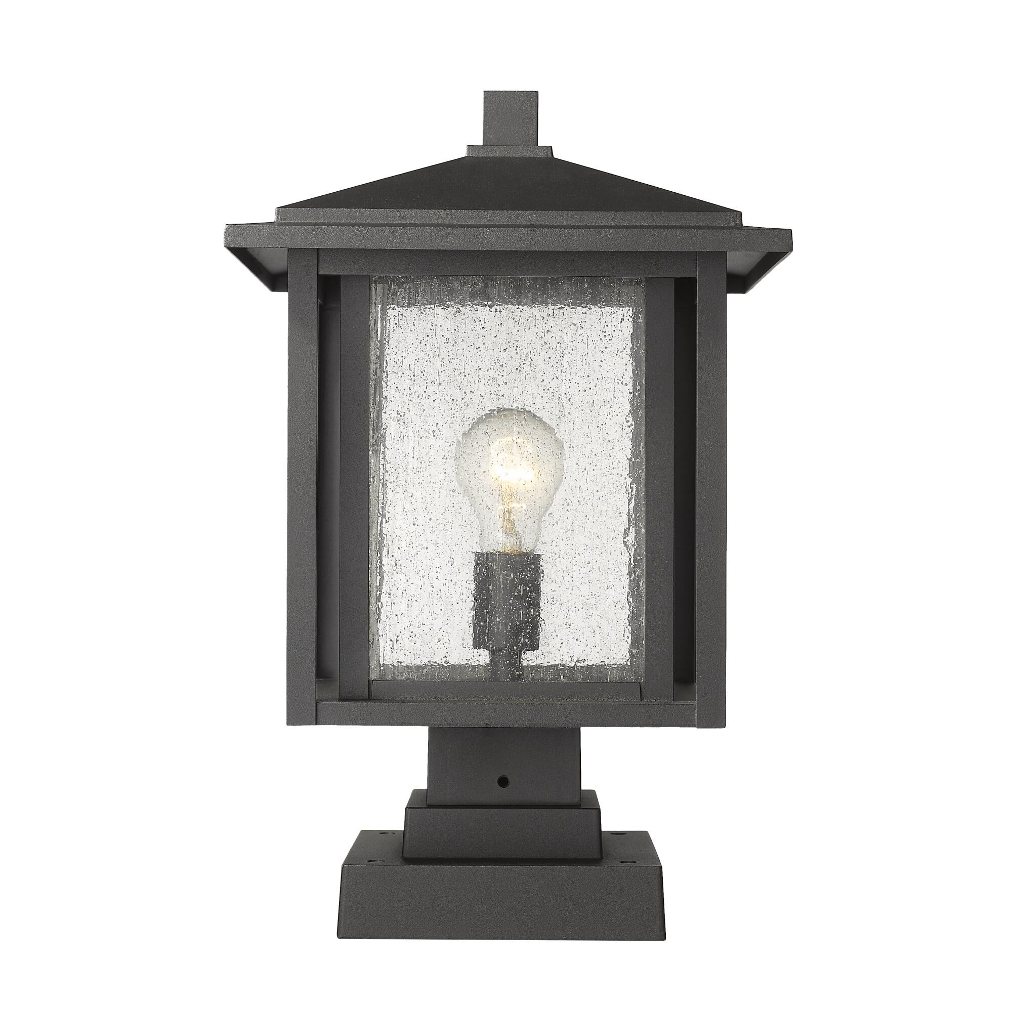 Z-Lite Aspen 17 Inch Tall Outdoor Pier Lamp