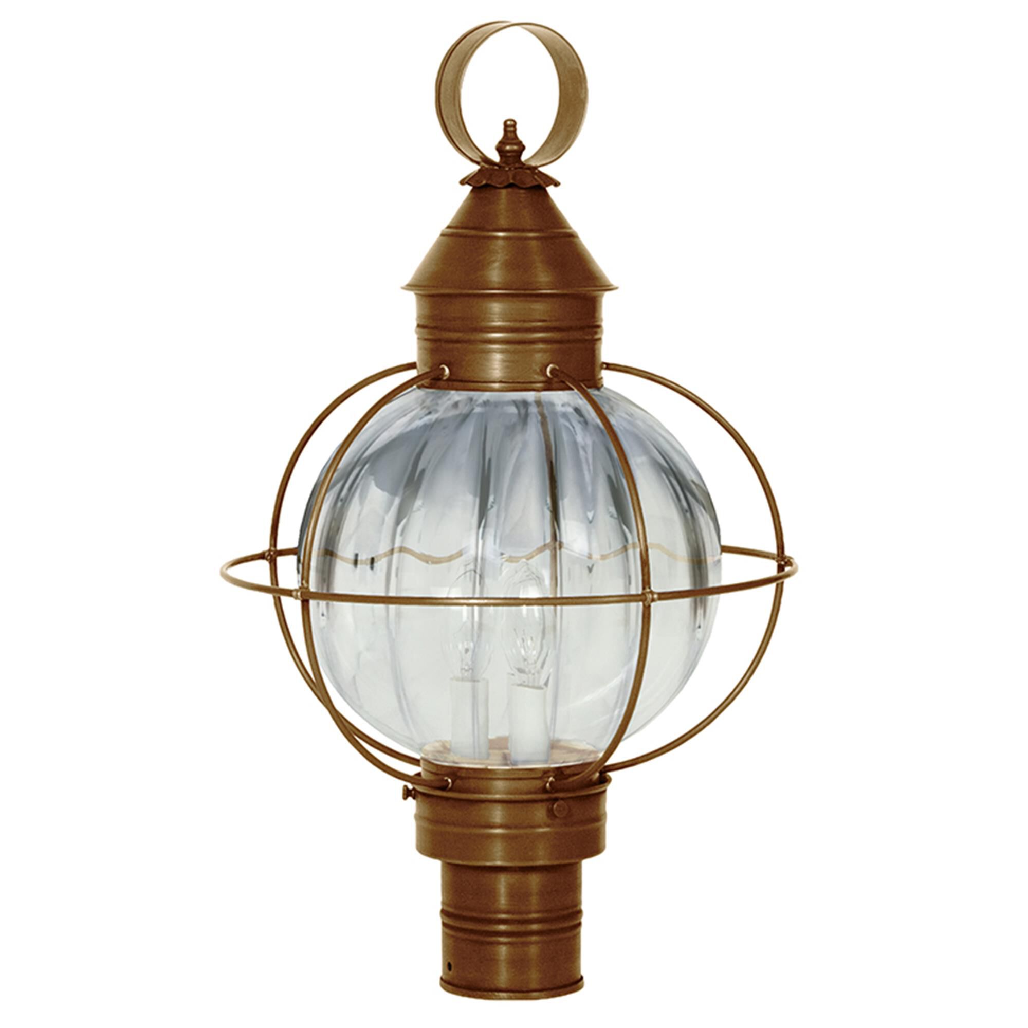Onion 21 Inch Outdoor Post Lamp,