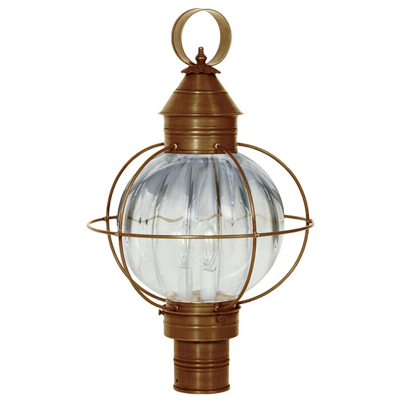 Onion 21 Inch Outdoor Post Lamp by Northeast Lantern