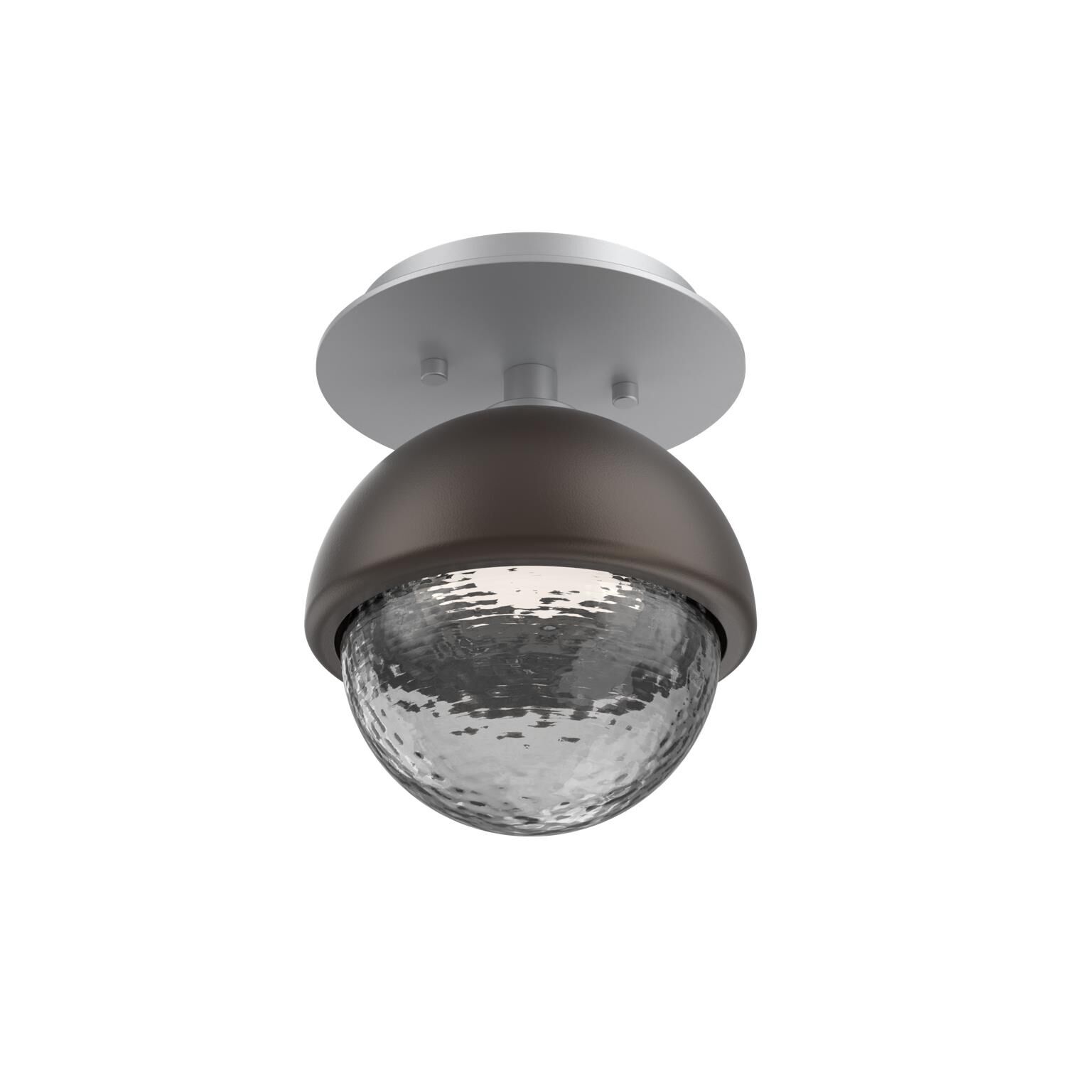 Levi Wilson Cabochon 6 Inch Flush Mount by Hammerton Studio