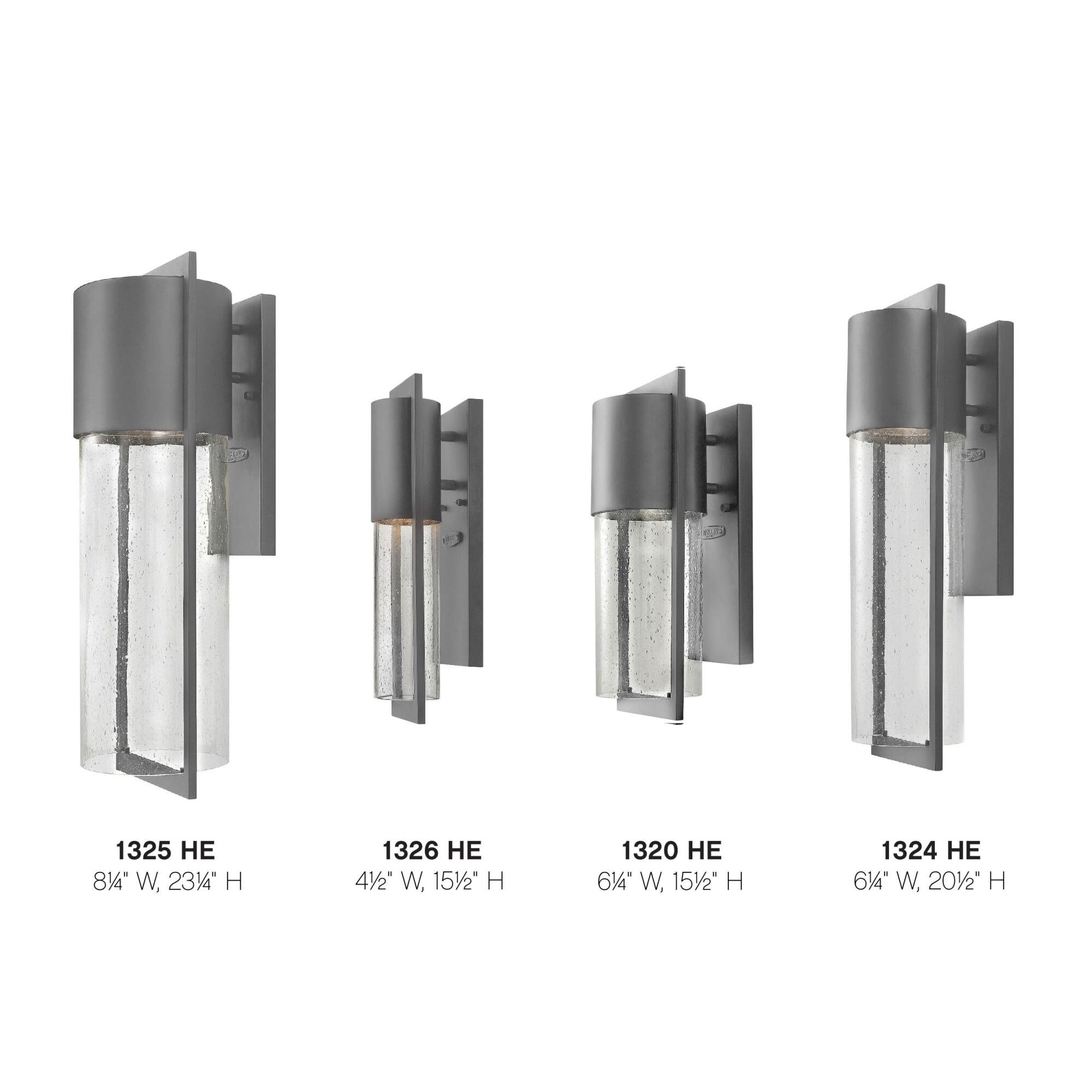 Hinkley Lighting Shelter 20 Inch Tall Outdoor Wall Light