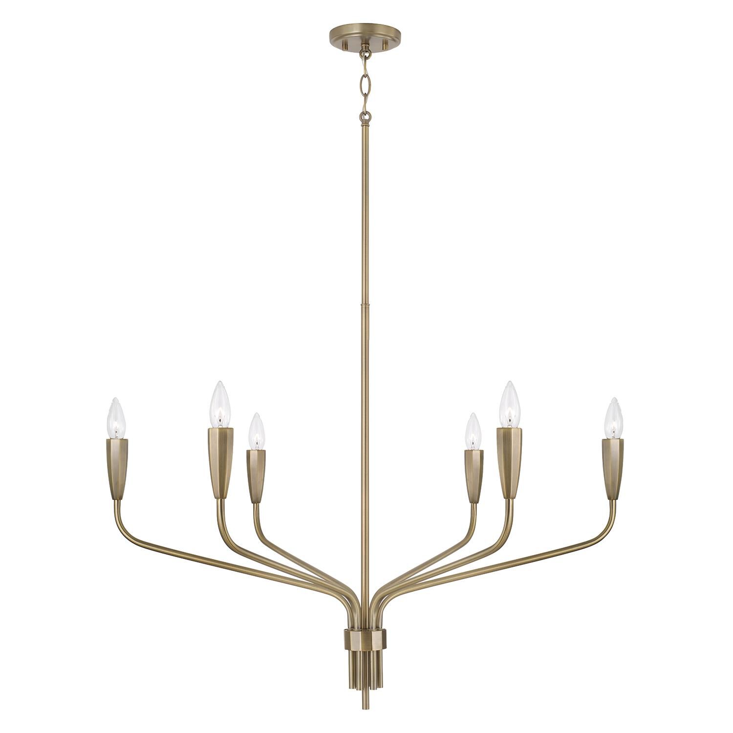 Palmer 35 Inch Chandelier by Capital Lighting