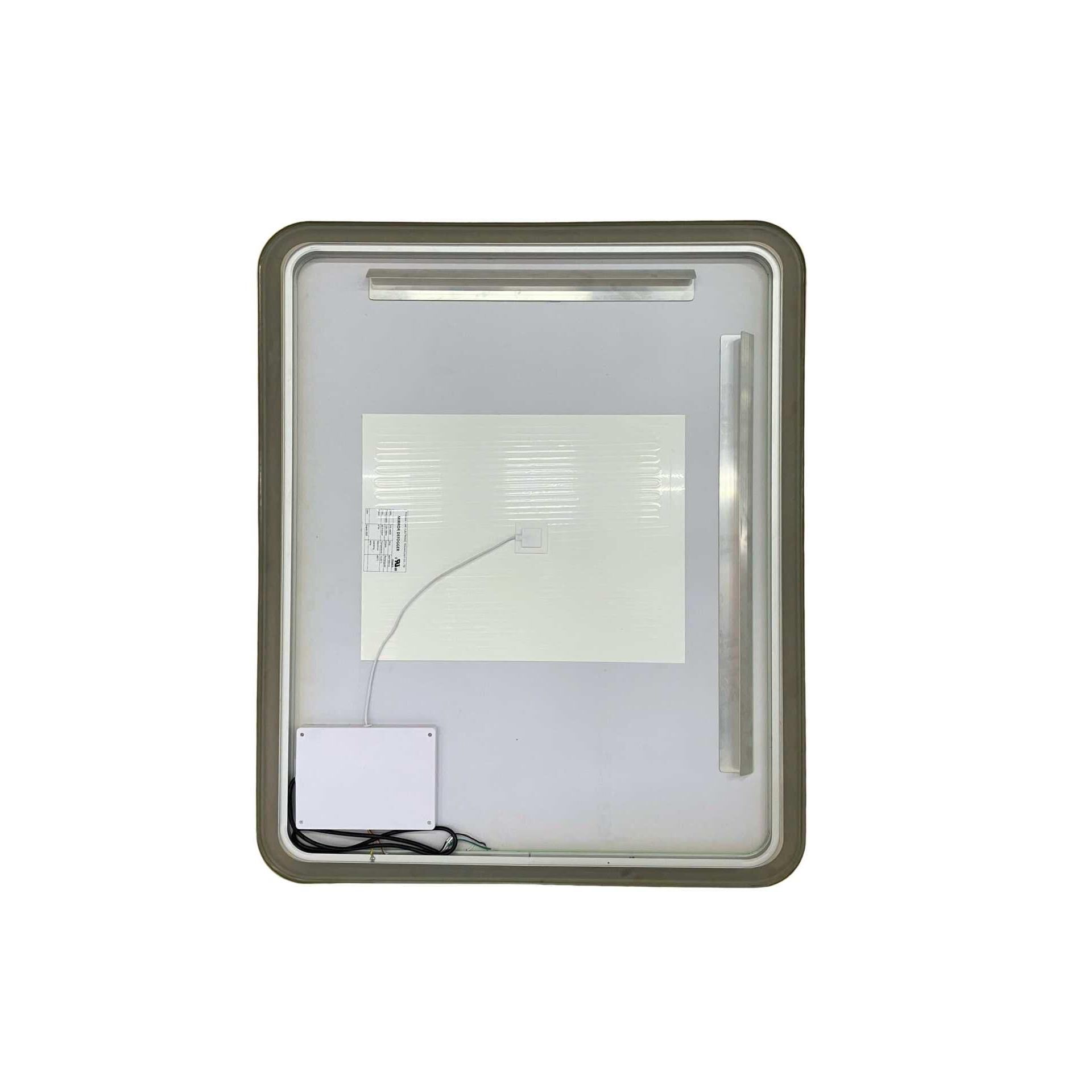 Harmoni 42 Inch Round LED Lighted Mirror by Elegant Decor