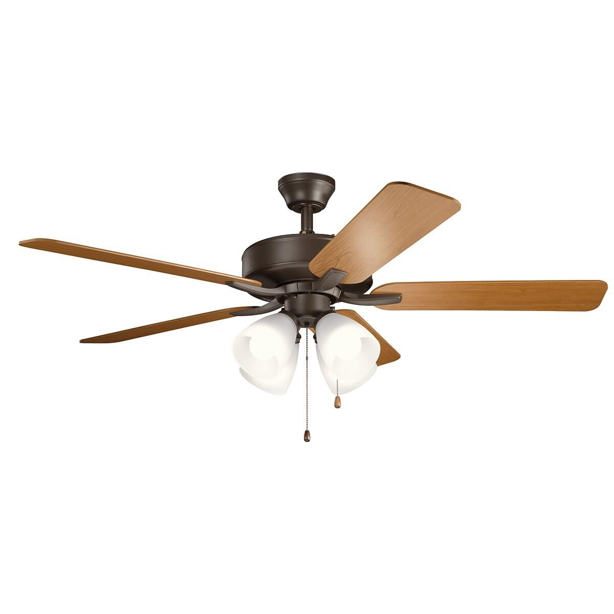 Basics 52 Inch Ceiling Fan with Light Kit by Kichler Lighting