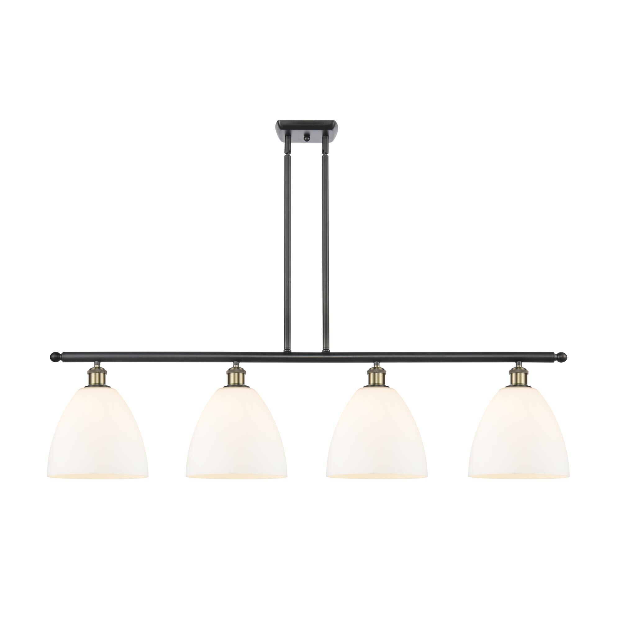 Bruno Marashlian Ballston Dome 48 Inch 4 Light Linear Suspension Light by Innovations Lighting