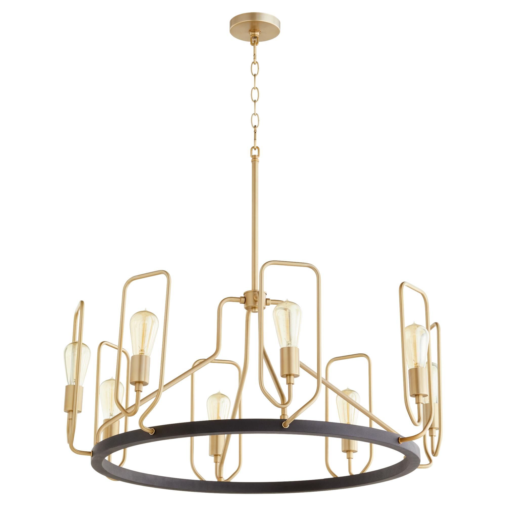 Howe 32 Inch 8 Light Chandelier by Quorum International