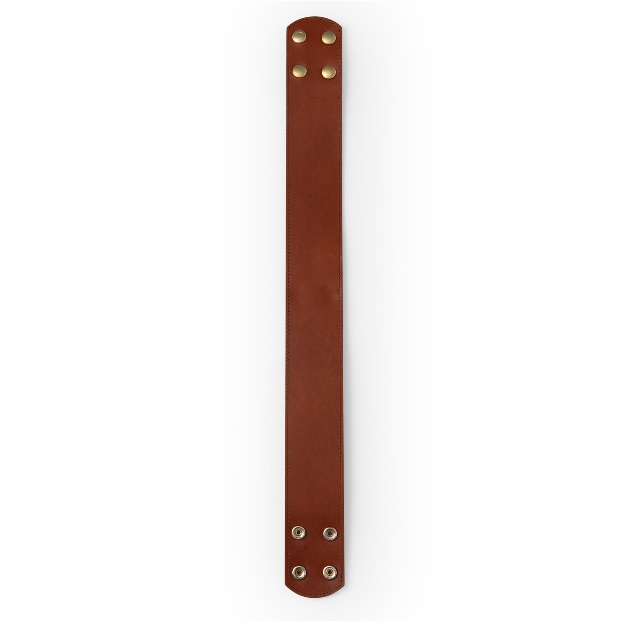Shown in Modern Brass, Chestnut finish
