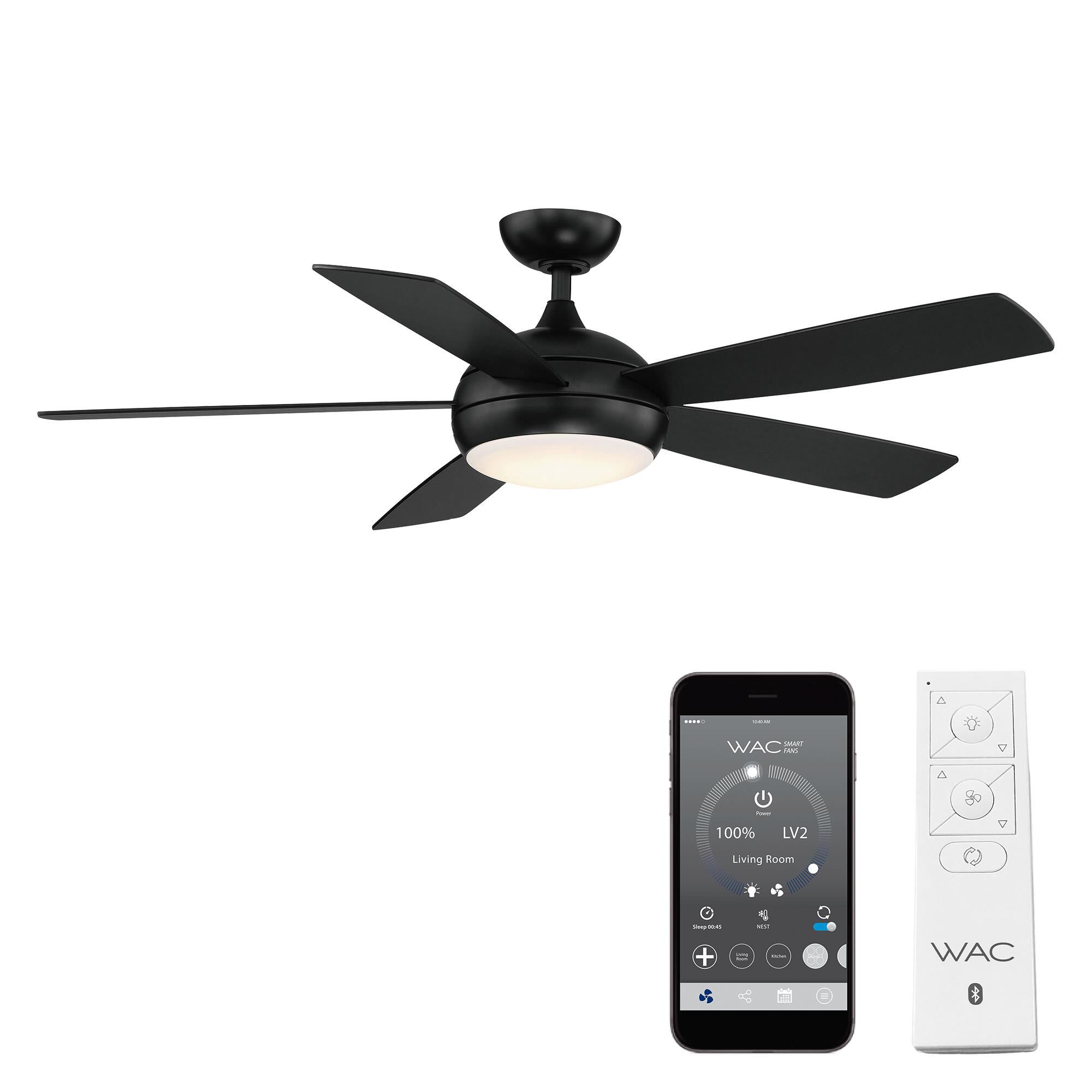 Odyssey 52 Inch Ceiling Fan by WAC Lighting