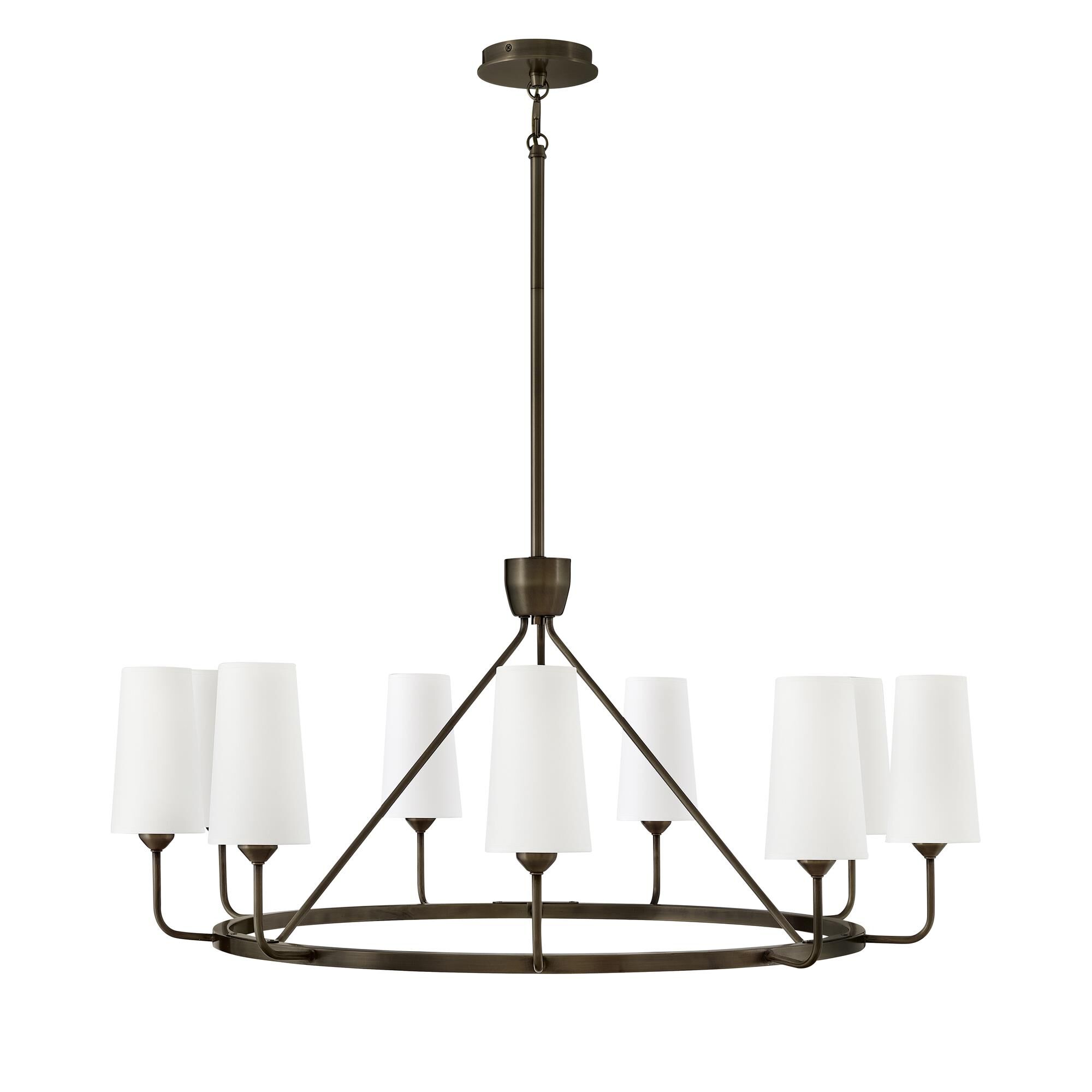 Shown in Black Oxide finish and Natural Paper shade
