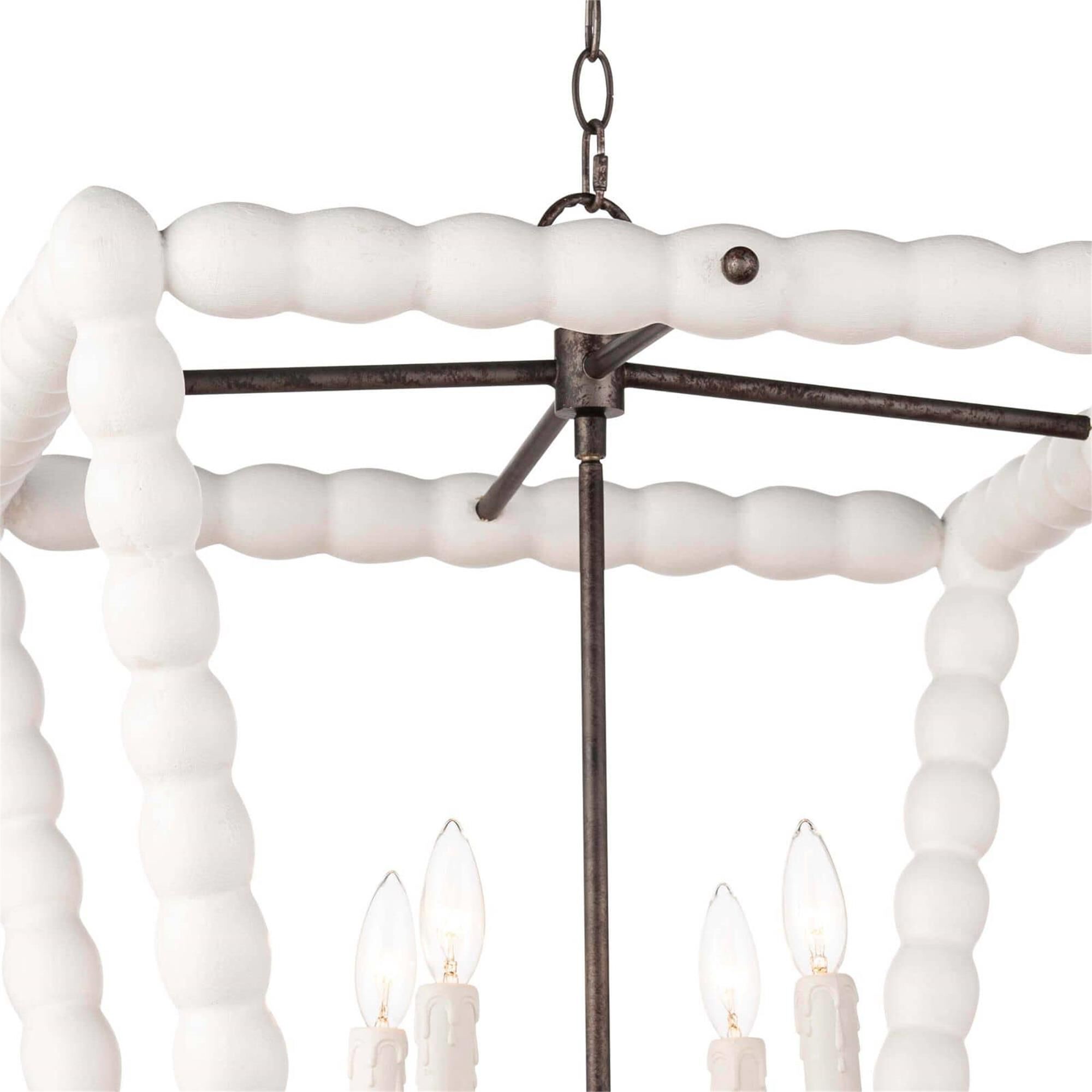 Shown in White finish