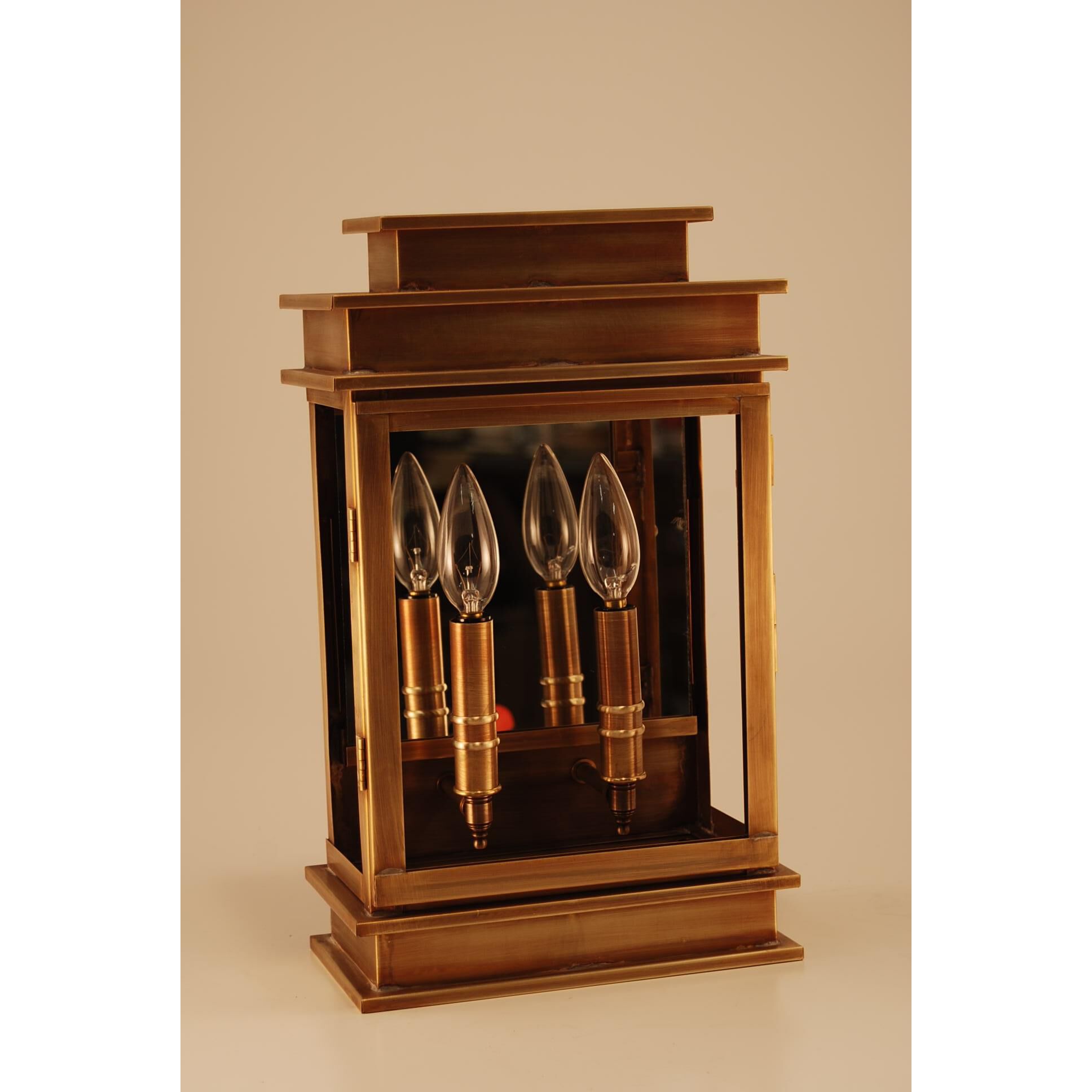 Empire 15 Inch Tall 2 Light Outdoor Wall Light by Northeast Lantern