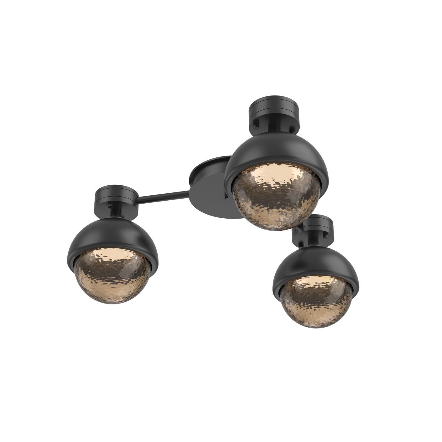 Shown in Matte Black finish and Bronze glass and Metal Shade Matching Finish accent
