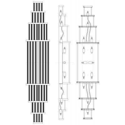 Avenue Lighting Waldorf 53 Inch Wall Sconce by Avenue Lighting
