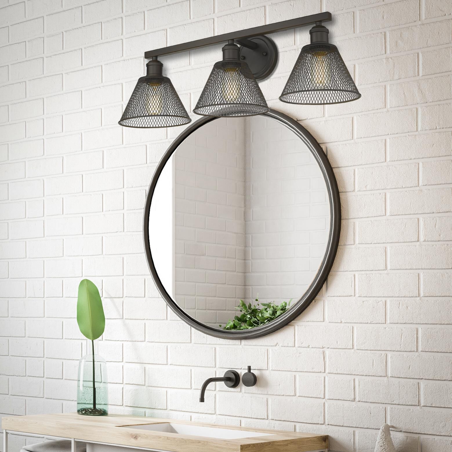 Carver 9 Inch Bath Fixture by Golden Lighting