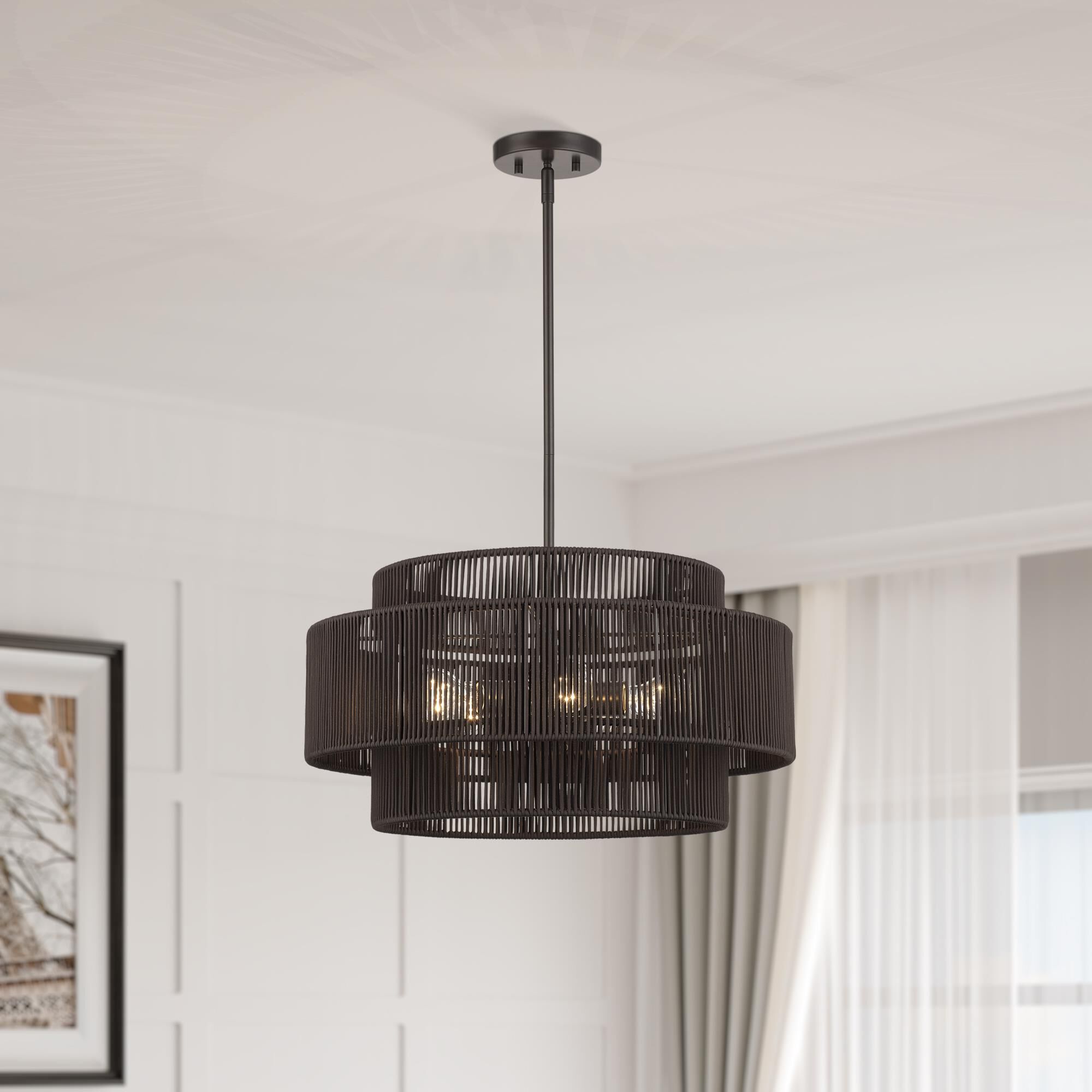 Acordia 22 Inch Large Pendant by Livex Lighting