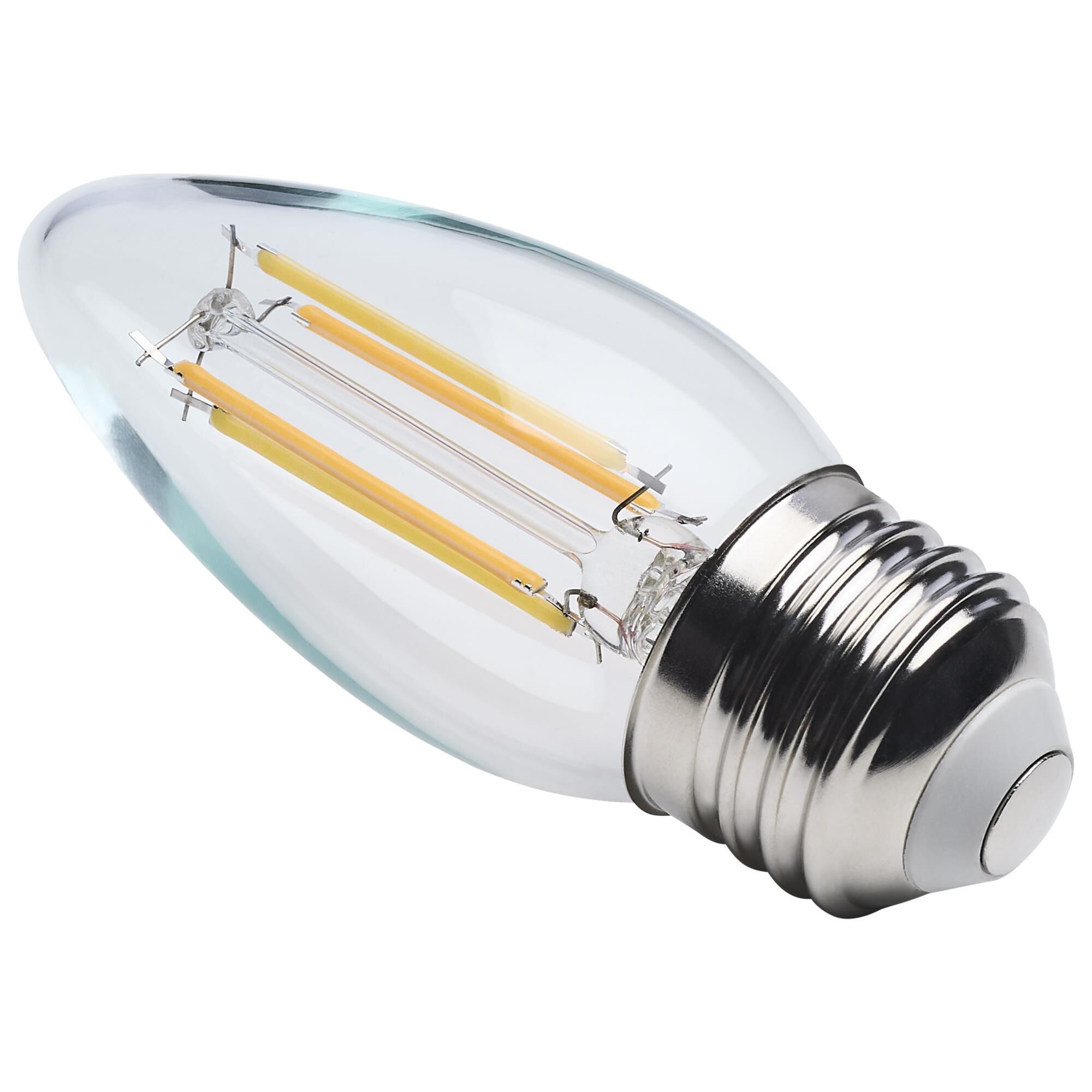 Dimmable 5 Watt 3000K B11 LED Light Bulb by Satco