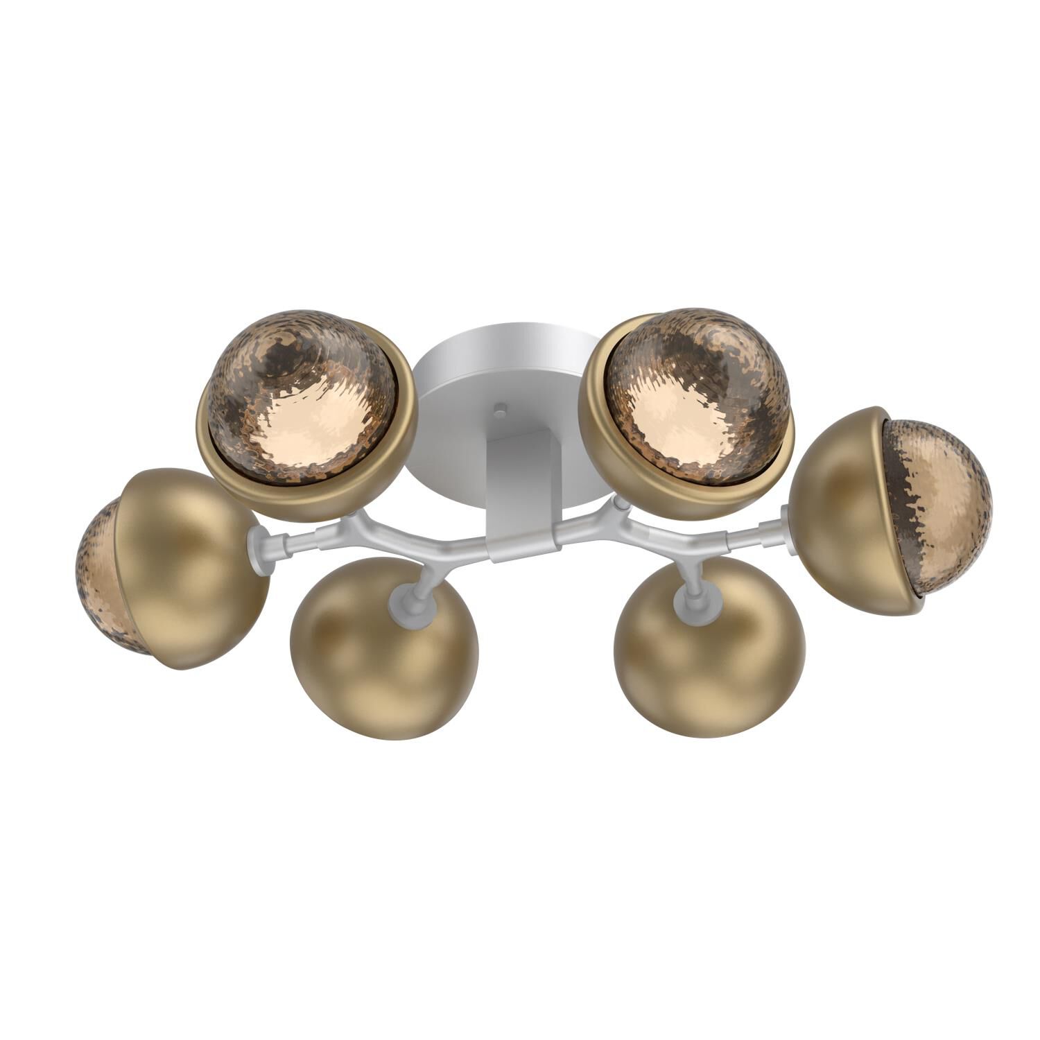 Levi Wilson Cabochon 27 Inch Flush Mount by Hammerton Studio
