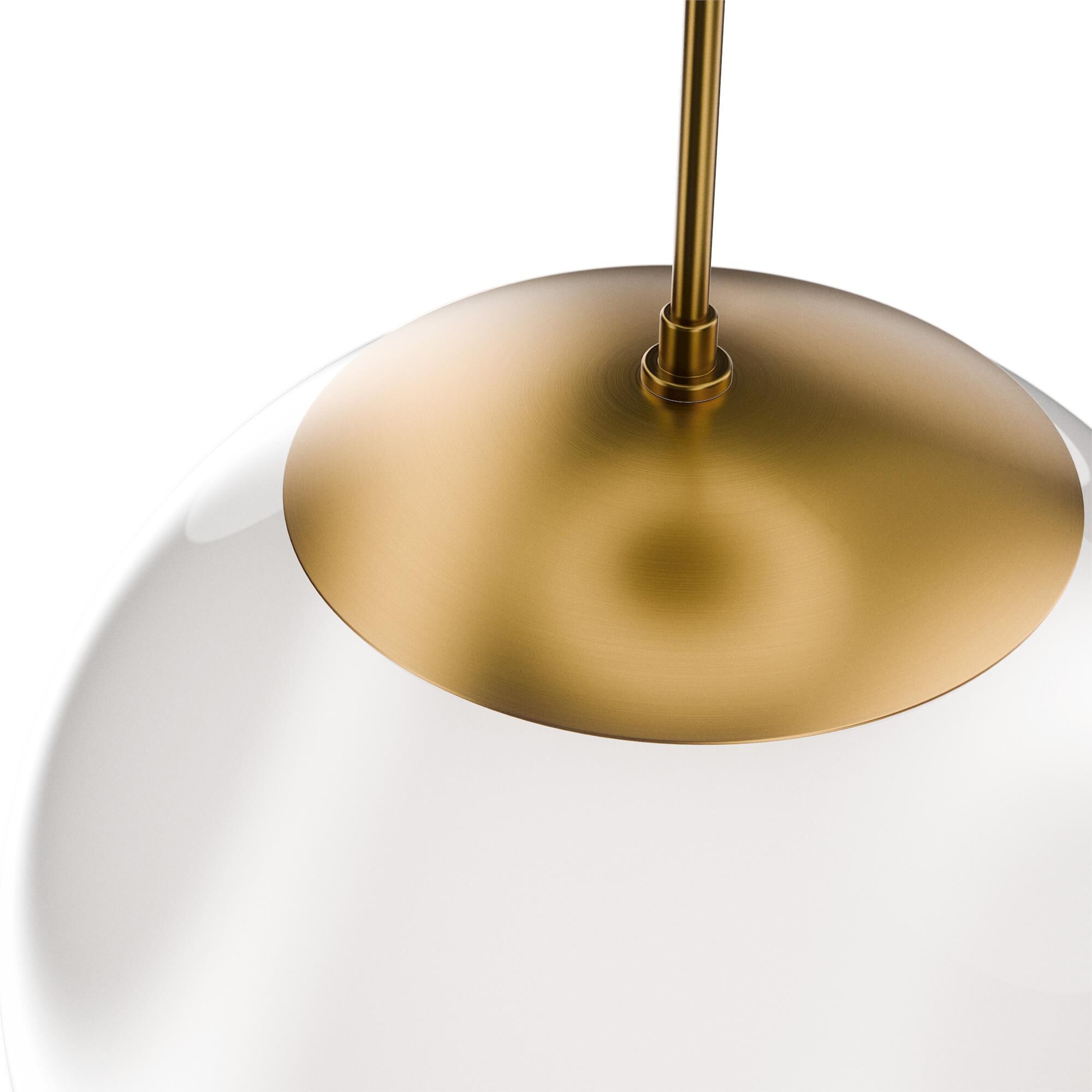 Shown in Aged Brass finish