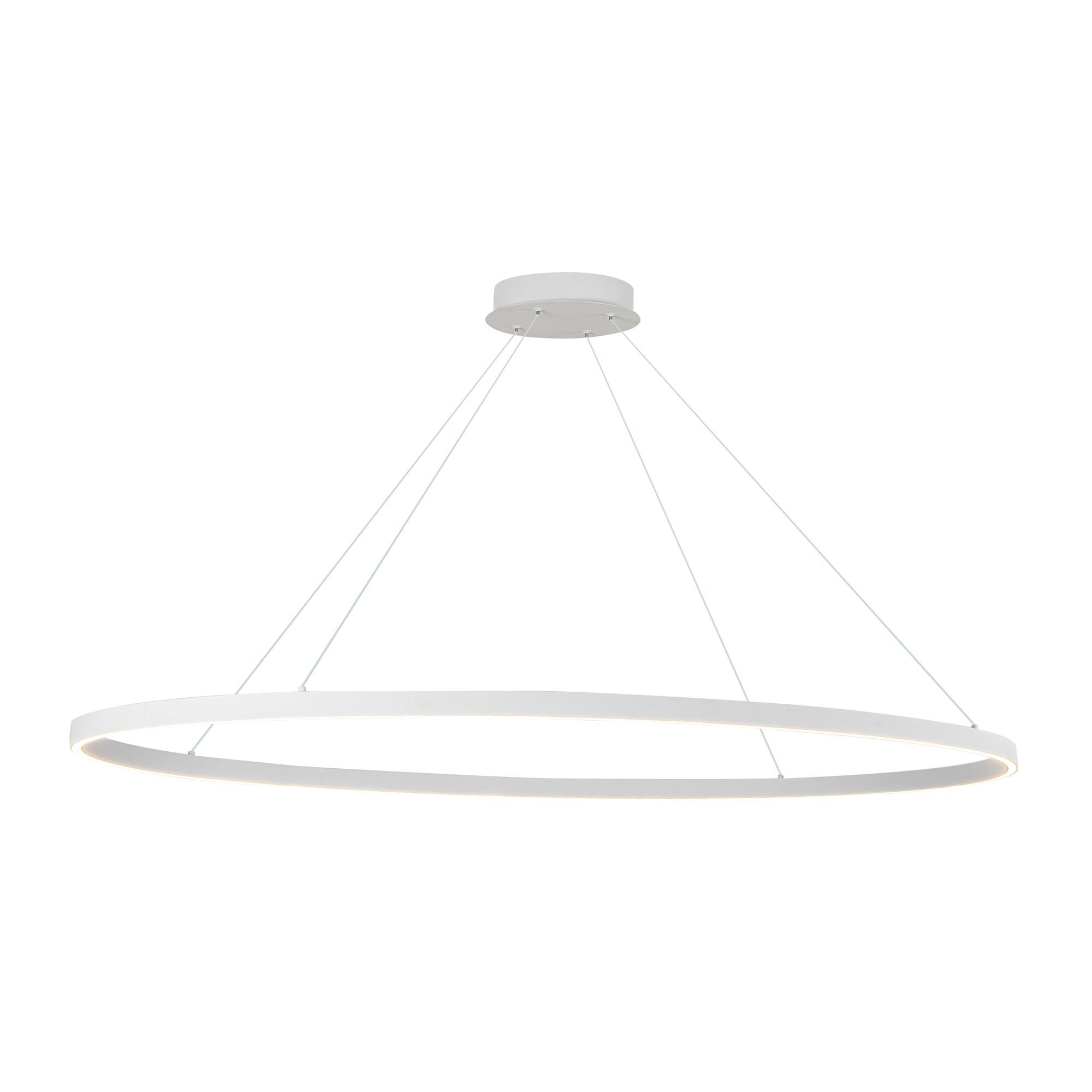 Ovale 28 Inch Linear Suspension Light Kuzco Lighting
