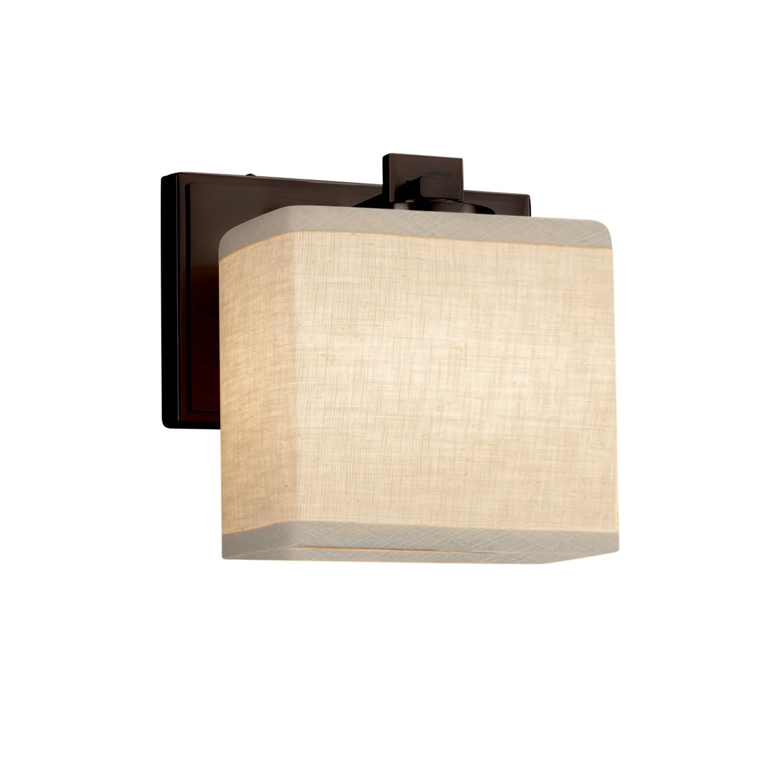 Textile 7 Inch Wall Sconce by Justice Design Group