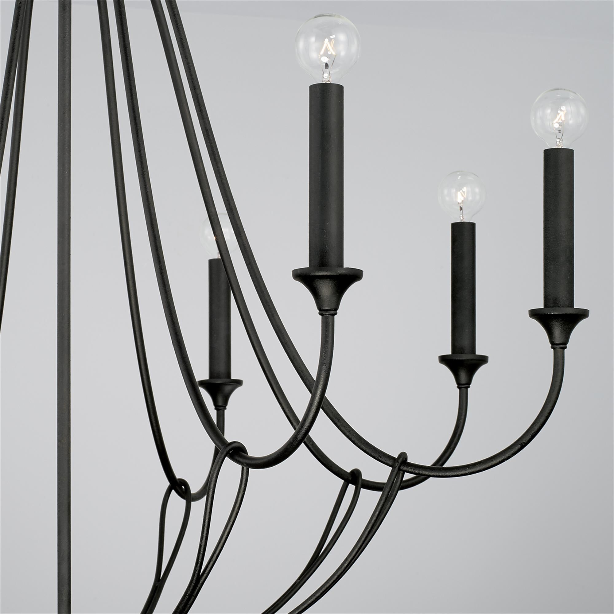 Shown in Black Iron finish