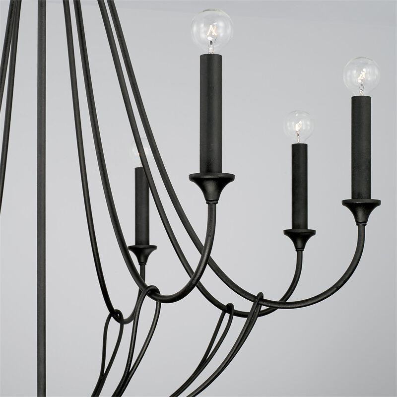 Bentley 37 Inch 8 Light Chandelier by Capital Lighting Fixture Company