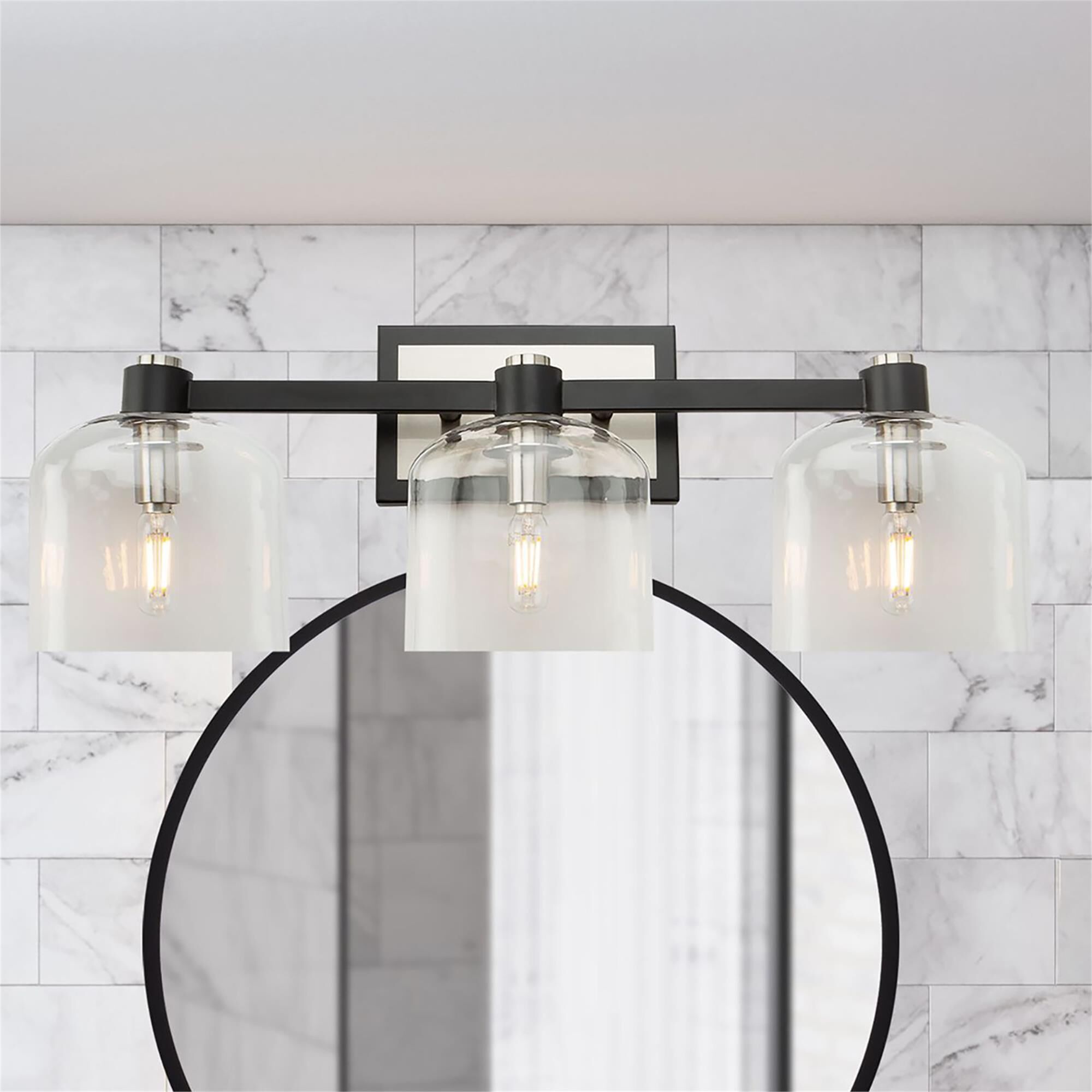 Lighting Pulse Lyndon 24 Inch 3 Light Bath Vanity Light by Artcraft