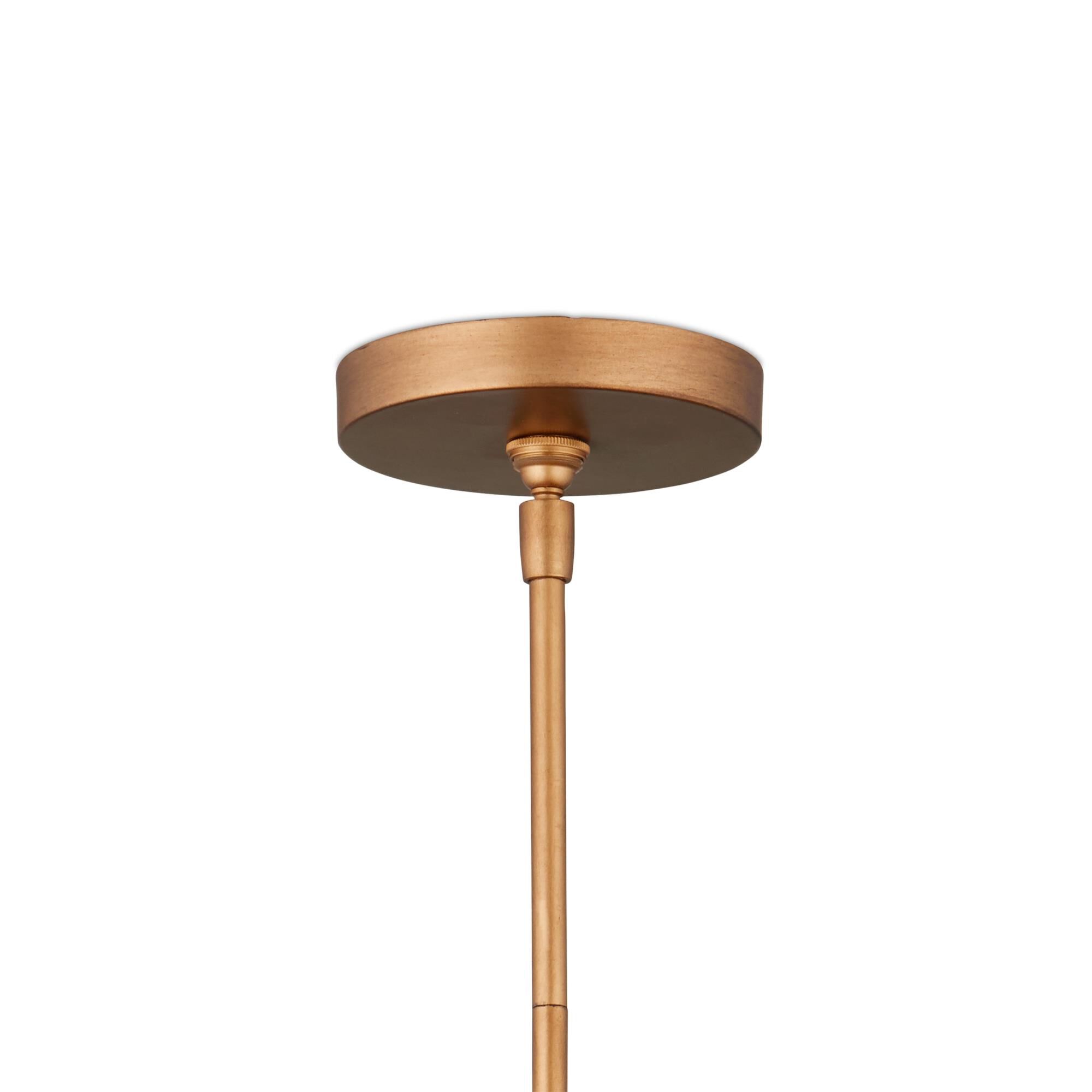 Shown in Brass and Green finish