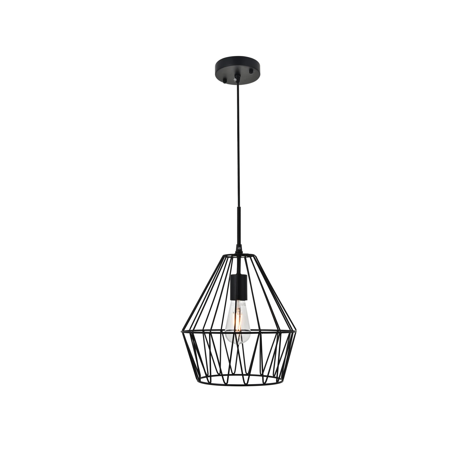 Candor 11 Inch Mini Pendant by Elegant Lighting
