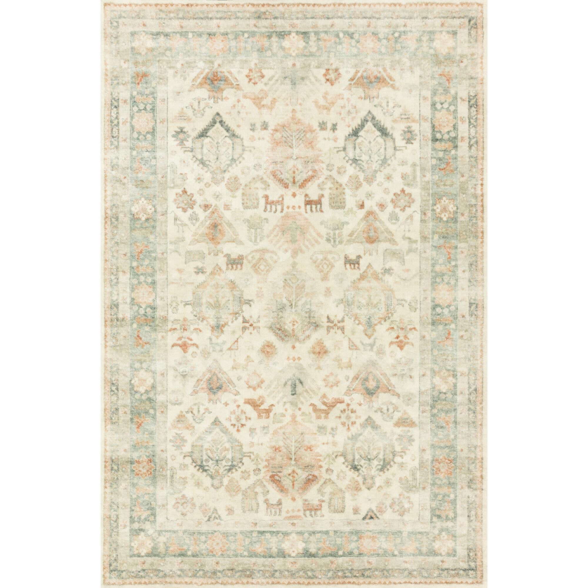 Rosette Area Rug,