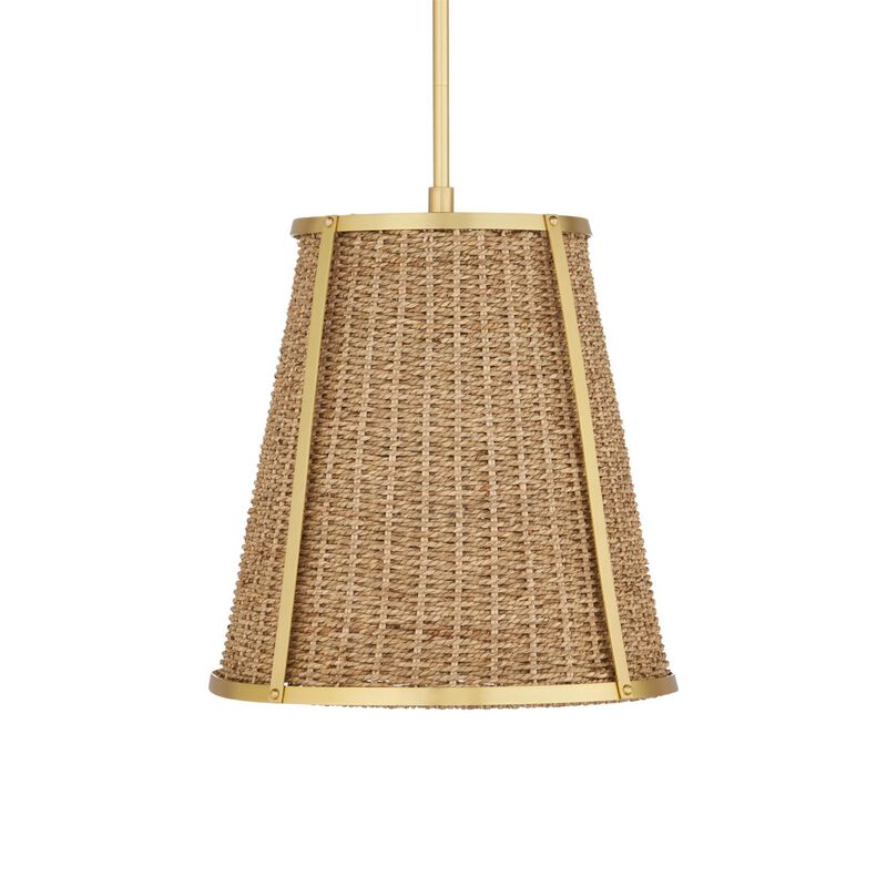 Suzanne Duin Deauville Small Pendant Light by Currey & Company