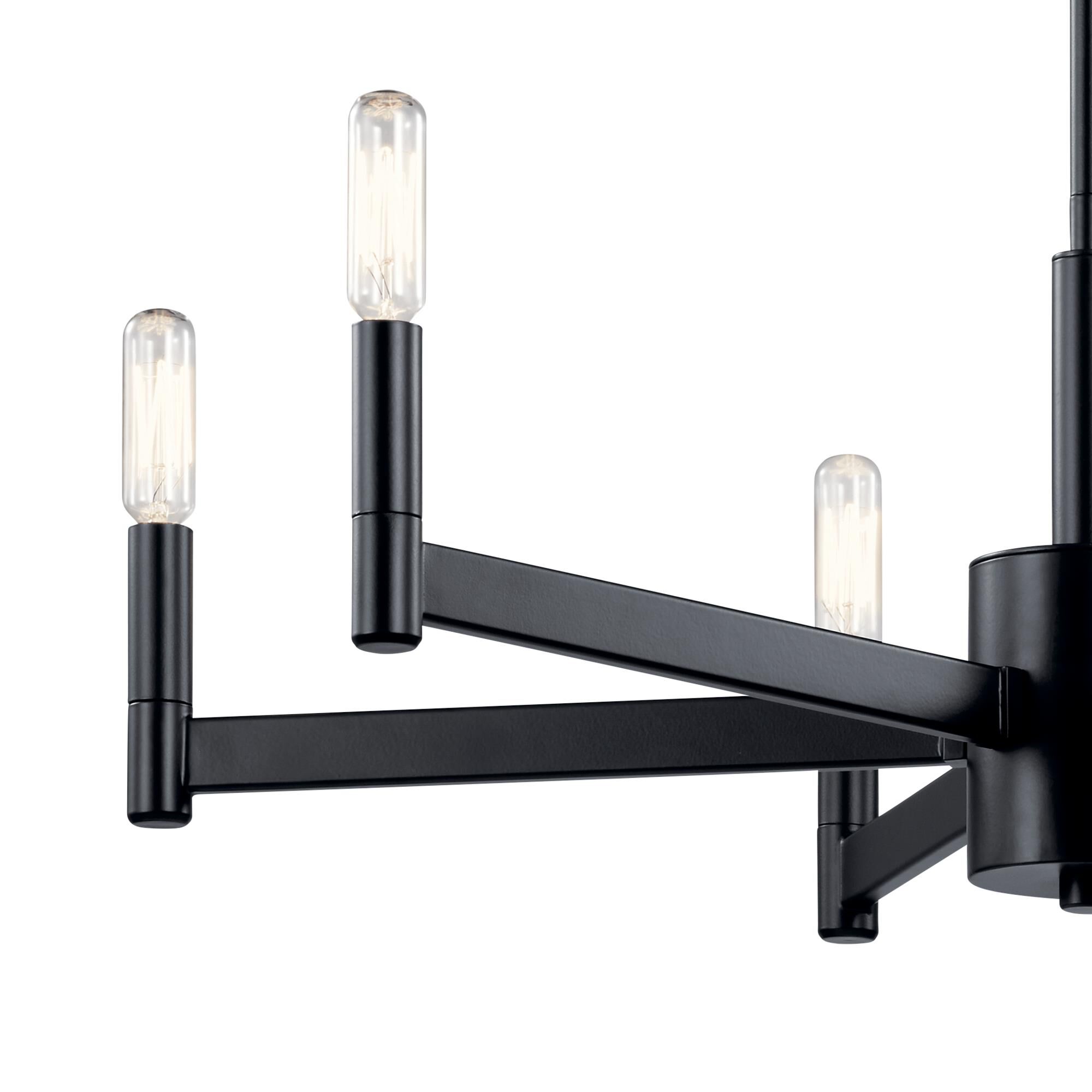 Shown in Black finish