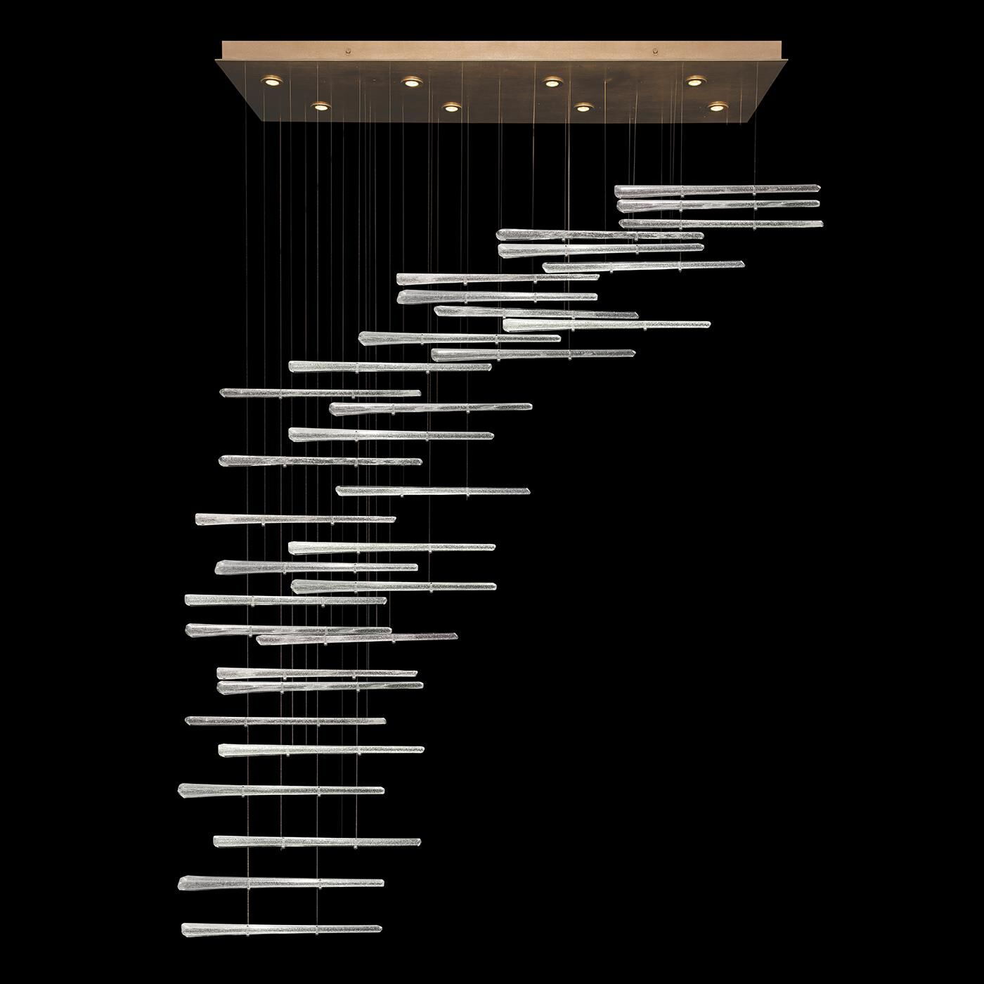 Elevate Linear Suspension Light by Fine Art Handcrafted Lighting