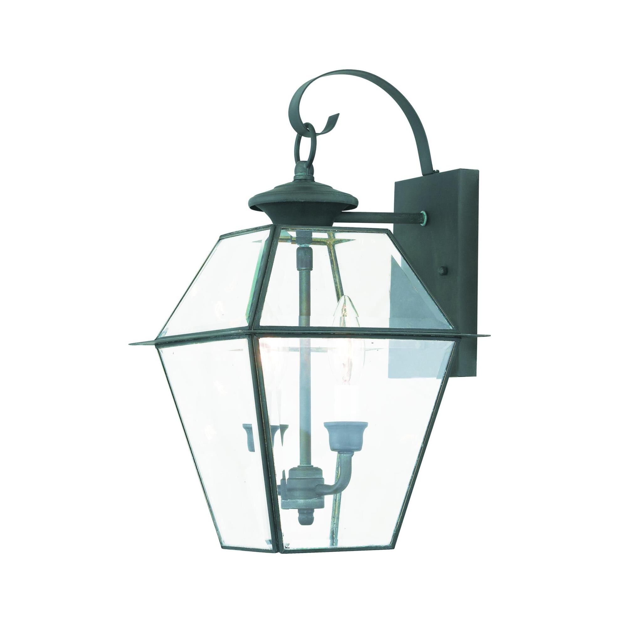 Westover 16 Inch Tall 2 Light Outdoor Wall Light by Livex Lighting