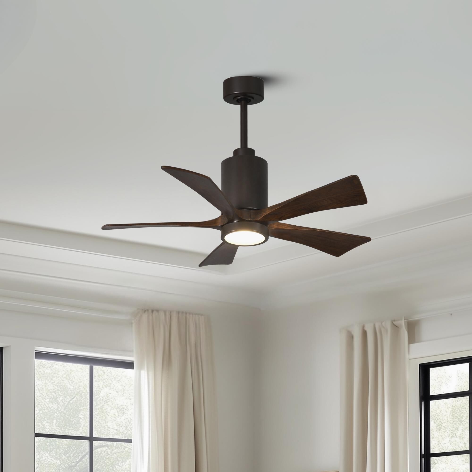 Patricia 42 Inch Ceiling Fan with Light Kit by Matthews Fan Company