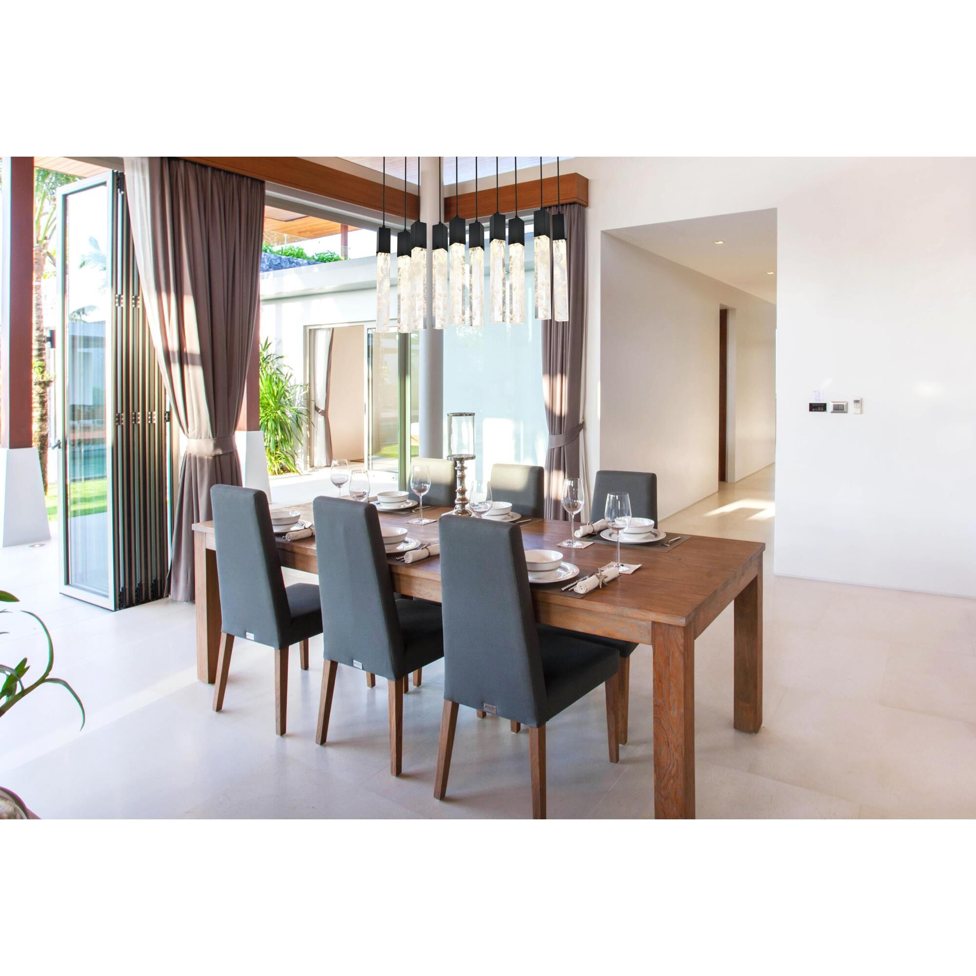 Aurora 42 Inch Linear Suspension Light by Elegant Lighting